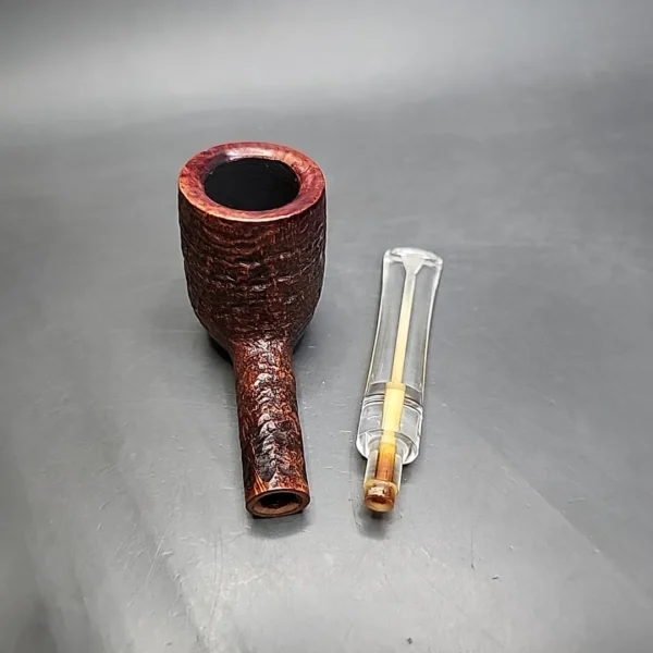 GBD Prehistoric 9438 Sandblasted Billiard Estate Briar Pipe, English Estates - Image 12