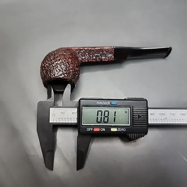 1955 Dunhill Shell Briar 48 Saddle Bulldog Estate Briar Pipe, English Estates - Image 12