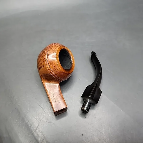 Peterson Kildare 80s Smooth Bent Bulldog Estate Briar Pipe, Italian Estates - Image 12