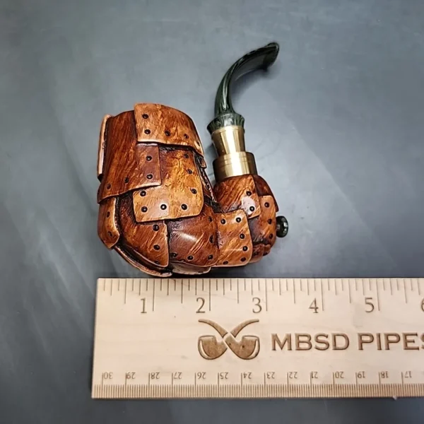 Moonlight Steampunk Oom Paul Handmade Briar Pipe, New - Image 12