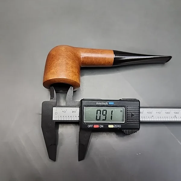 Weber Virgin DeLuxe Smooth Dublin Estate Briar Pipe, American Estates [SOLD] - Image 12