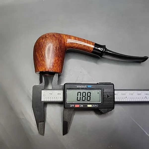 Hans Former Nielsen Smooth Bent Brandy Estate Briar Pipe, Danish Estates - Image 12