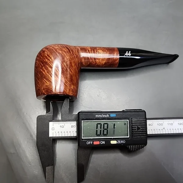 Gigi Country Maigret Billiard Estate Briar Pipe, Unsmoked (3 & 9m) - Image 12