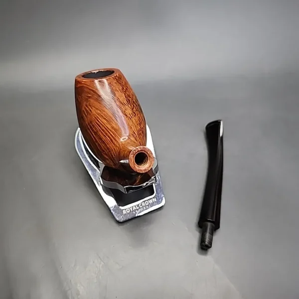 WO Larsen Smooth Bent Egg Estate Briar Pipe, Danish Estates - Image 12