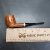 Jacobean Natural by Les Wood Smooth Straight Billiard Estate Briar Pipe, Unsmoked - Image 12