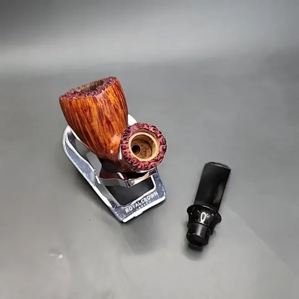 Adam Davidson Smooth Bent Dublin Estate Briar Pipe, American Estates [SOLD] - Image 12