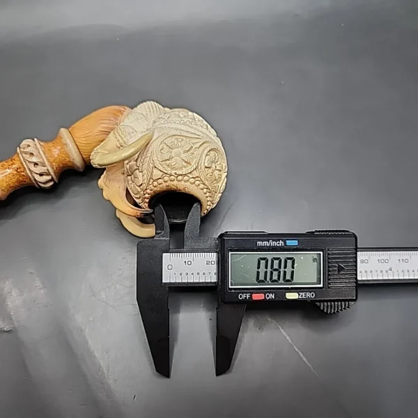 Magnum Claw Estate Block Meerschaum Pipe, Turkish Estates [SOLD] - Image 12