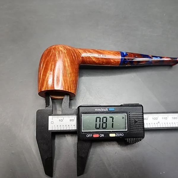 Savinelli Fantasia 111 KS Smooth Straight Billiard Briar Pipe, 6mm - Image 12