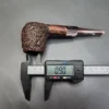 Caminetto Business 121 Straight Brandy Estate Briar Pipe, Italian Estates - Image 12