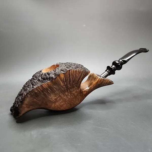 Gray Mountain Magnum Freehand Estate Briar Pipe, Unsmoked [SOLD] - Image 12