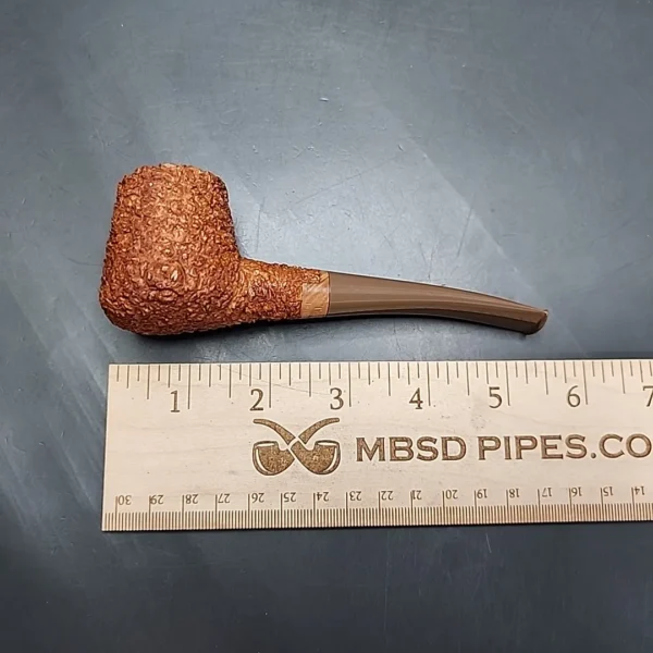 Pipe Tristan Shape 55 Rusticated Handmade Briar Pipe - Image 12