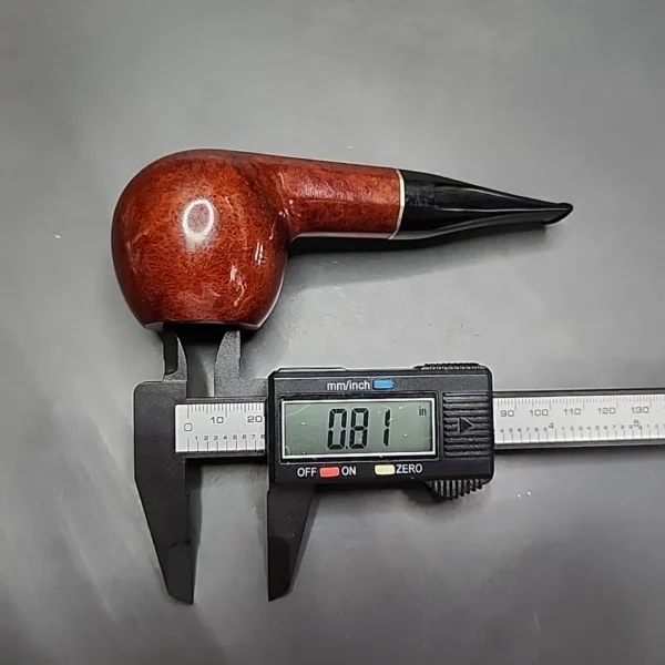 Vauen 3212 Smooth Straight Apple Estate Briar Pipe, Unsmoked, 9mm - Image 12