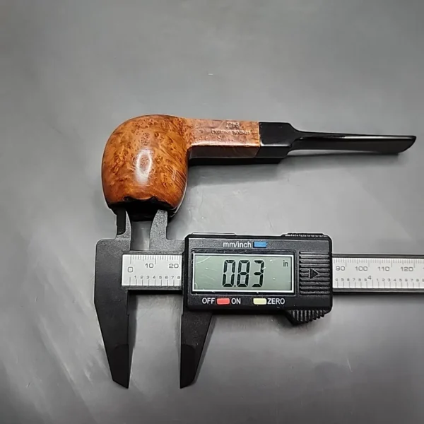 GBD International 9487 Square Shank Apple Estate Briar Pipe, English Estates - Image 12