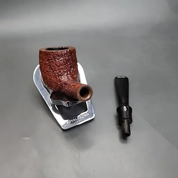 Stanwell 1240 Reg Era Sandblasted Pot Estate Briar Pipe, Danish Estates - Image 12