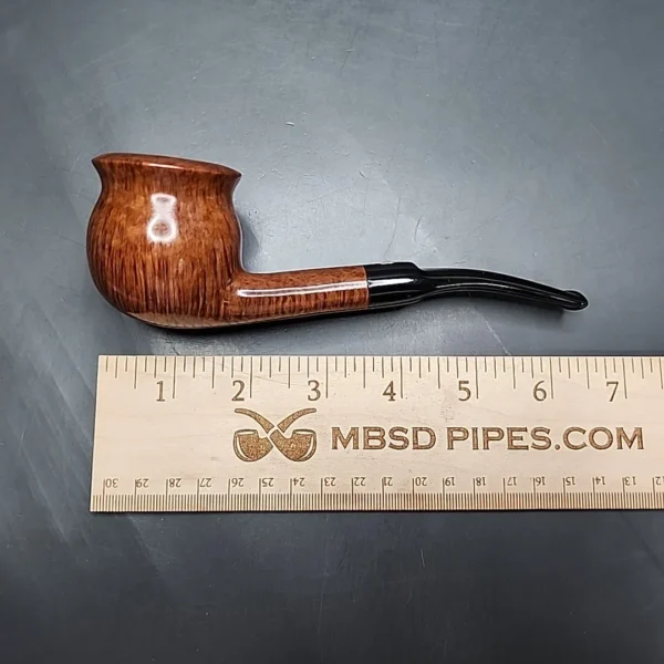 Jobey Fawn Extra E52 Smooth Tulip Estate Briar Pipe, Italian Estates [SOLD] - Image 12