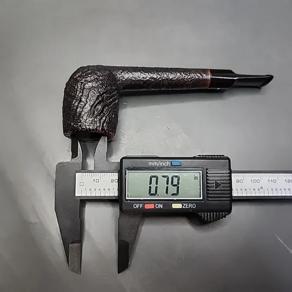 1982 Dunhill Shell 31111 Sandblasted Lovat Estate Briar Pipe, English Estates - Image 13