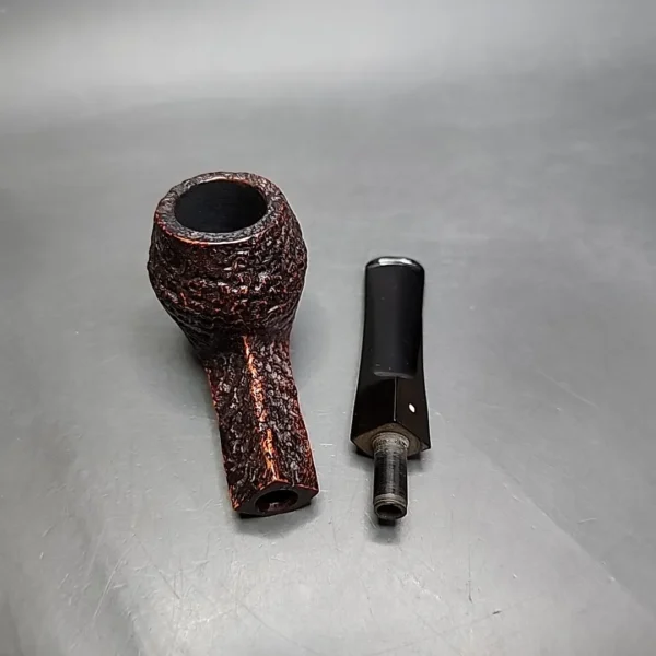 1955 Dunhill Shell Briar 48 Saddle Bulldog Estate Briar Pipe, English Estates - Image 13