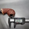 Scott Klein Sandblasted Tomato Estate Briar Pipe, Unsmoked - Image 13
