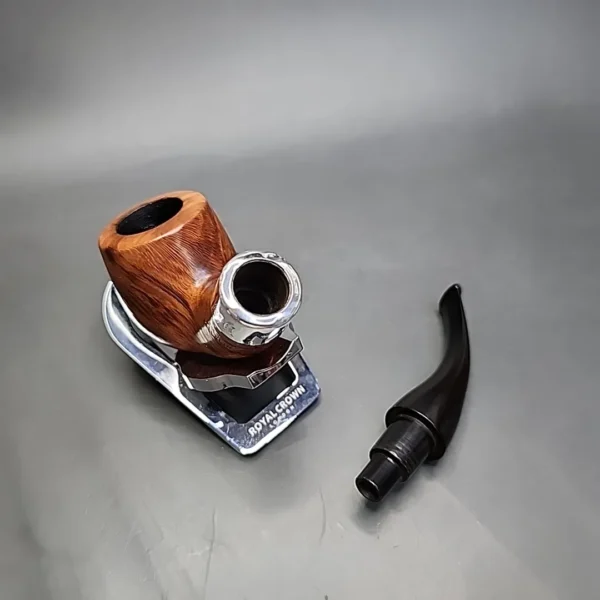 Peterson Antique Collection 1909 Smooth Bent Pot Estate Briar Pipe, Irish Estates - Image 13