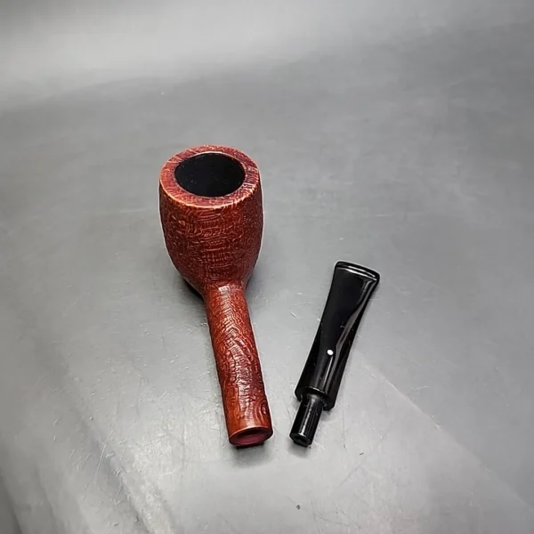1983 Dunhill Red Bark 41101 Liverpool Estate Briar Pipe, English Estates - Image 13