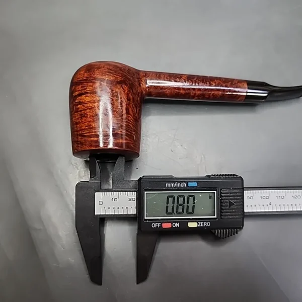 Julius Vesz Hand Cut 4 Smooth Lovat Estate Briar Pipe, Canadian Estates - Image 13