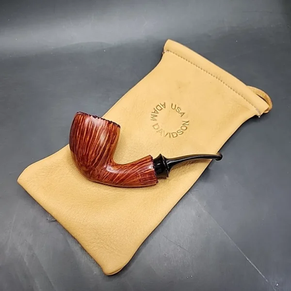 Adam Davidson Smooth Bent Dublin Estate Briar Pipe, American Estates [SOLD] - Image 13