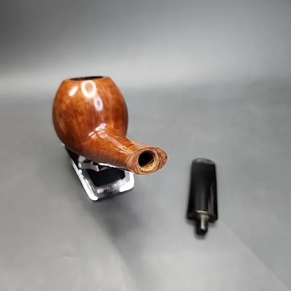Barclay Rex Magnum Smooth Bent Apple Estate Briar Pipe, American Estates - Image 13