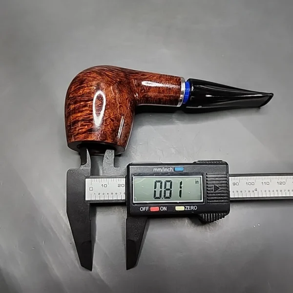 Vauen McRooty 11 Smooth Straight Billiard Estate Briar Pipe Unsmoked, 9mm [SOLD] - Image 13