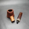 Old Nellie Rusticated Reverse Volcano, Estate Briar Pipe, American Estates [SOLD] - Image 13