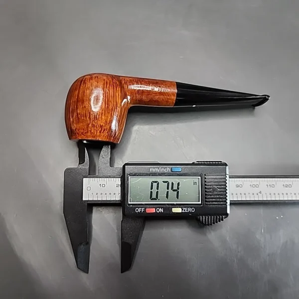 1978 Dunhill Root Briar 41011 Smooth Straight Apple Estate Briar Pipe, Unsmoked [SOLD] - Image 13