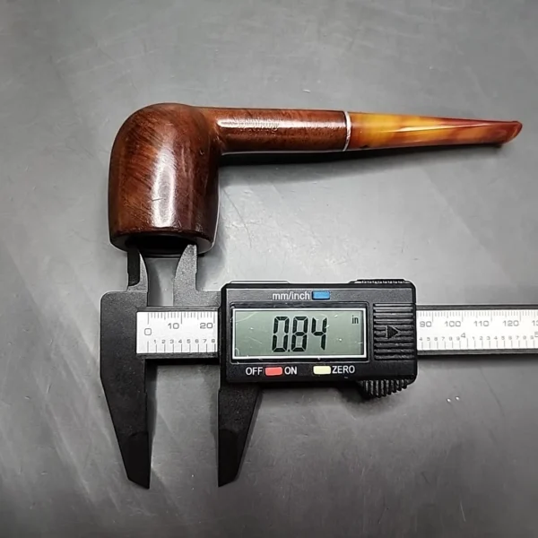 KB&B Kaywoodie Suntan Rock Ambera 7207 Estate Briar Pipe, American Estates - Image 13