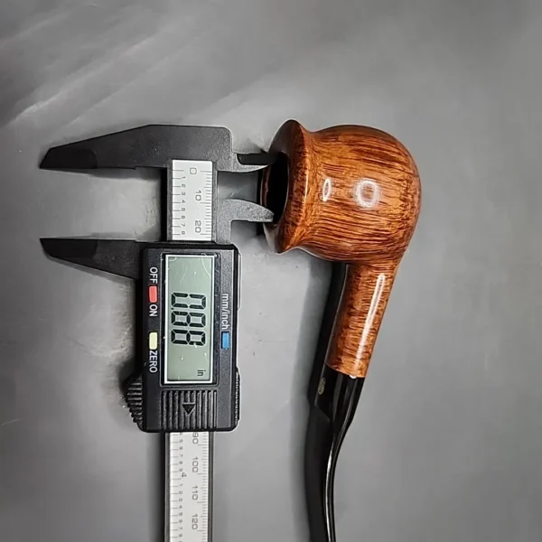 Jobey Fawn Extra E52 Smooth Tulip Estate Briar Pipe, Italian Estates [SOLD] - Image 13