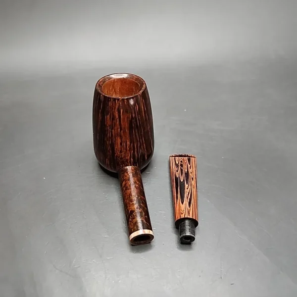 Andrey Kharitonov Smooth Stack Handmade Briar Pipe, Unsmoked - Image 13