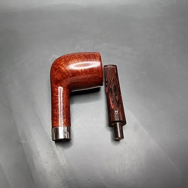 Astleys by Les Wood Straight Billiard Estate Briar Pipe, Unsmoked [SOLD] - Image 13