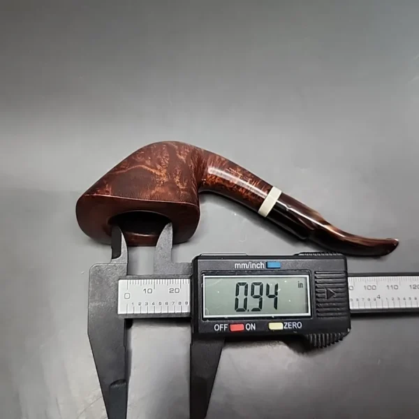 The Briar Workshop Smooth Bent Dublin Estate Briar Pipe, American Estates - Image 14