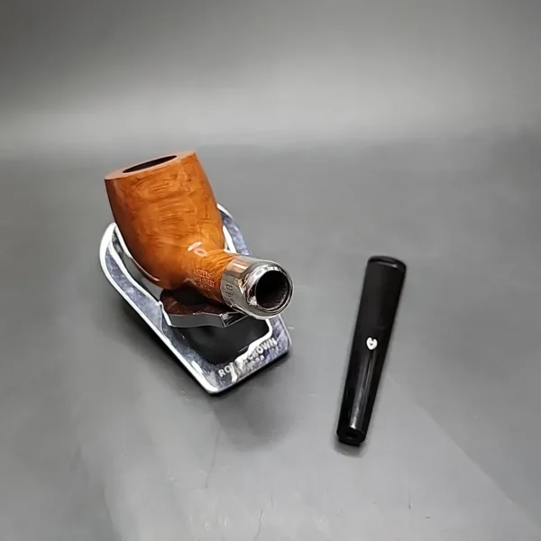 Astleys by Les Wood Smooth Army Mount Billiard Estate Briar Pipe, Unsmoked - Image 14