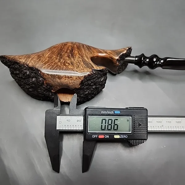 Gray Mountain Magnum Freehand Estate Briar Pipe, Unsmoked [SOLD] - Image 14