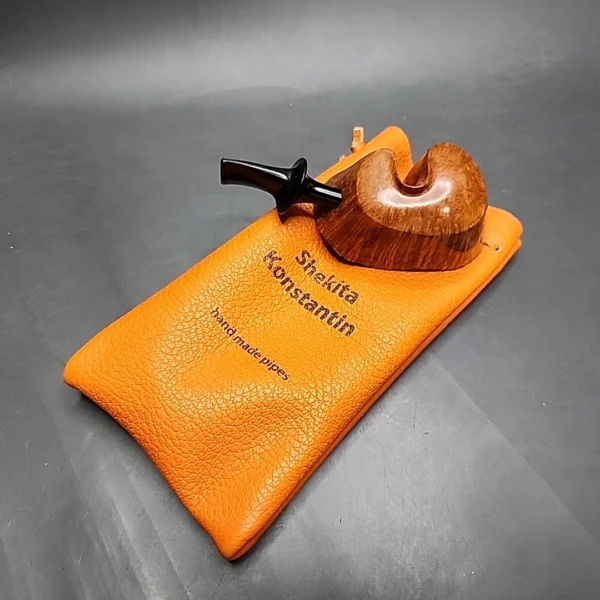 Konstantin Shekita Smooth Snail w/ Plateau Estate Briar Pipe, Unsmoked - Image 14
