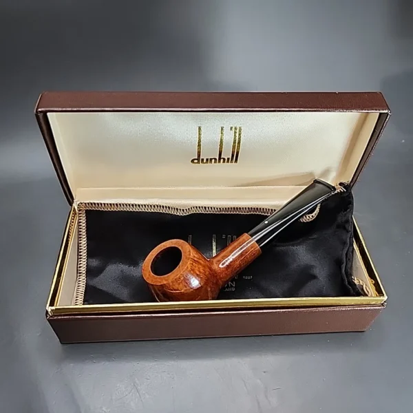 1978 Dunhill Root Briar 41011 Smooth Straight Apple Estate Briar Pipe, Unsmoked [SOLD] - Image 14