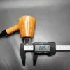 Cavicchi CCC Smooth Volcano Estate Briar Pipe, Unsmoked - Image 14