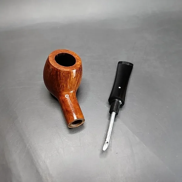 1978 Dunhill Root Briar 41011 Smooth Straight Apple Estate Briar Pipe, Unsmoked [SOLD] - Image 15