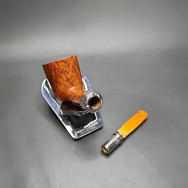 Peterson Amber Spigot 120 Smooth Dublin Estate Briar Pipe, Unsmoked [SOLD] - Image 14