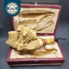 MBSD Masters by Kenan Magnum Lions Block Meerschaum Pipe, New
