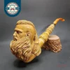 MBSD Meerschaum Masters by Kenan, Magnum Ragnar Viking Block Meerschaum Pipe, New