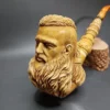 MBSD Meerschaum Masters by Kenan, Magnum Ragnar Viking Block Meerschaum Pipe, New - Image 3