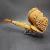 MBSD Meerschaum Masters by Kenan, Magnum Ragnar Viking Block Meerschaum Pipe, New - Image 6
