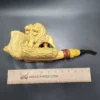 MBSD Masters by Kenan Magnum Lions Block Meerschaum Pipe, New - Image 11