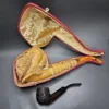 MBSD Meerschaum Masters by Kenan, Magnum Ragnar Viking Block Meerschaum Pipe, New - Image 12