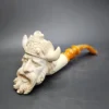 Paykoc Block Meerschaum Viking Estate Pipe, Unsmoked - Image 4