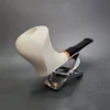 MBSD Meerschaum Deluxe Freehand Stack Block Meerschaum Pipe, Briar-Mortise - Image 4